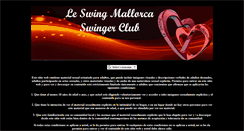 Desktop Screenshot of leswingmallorca.com